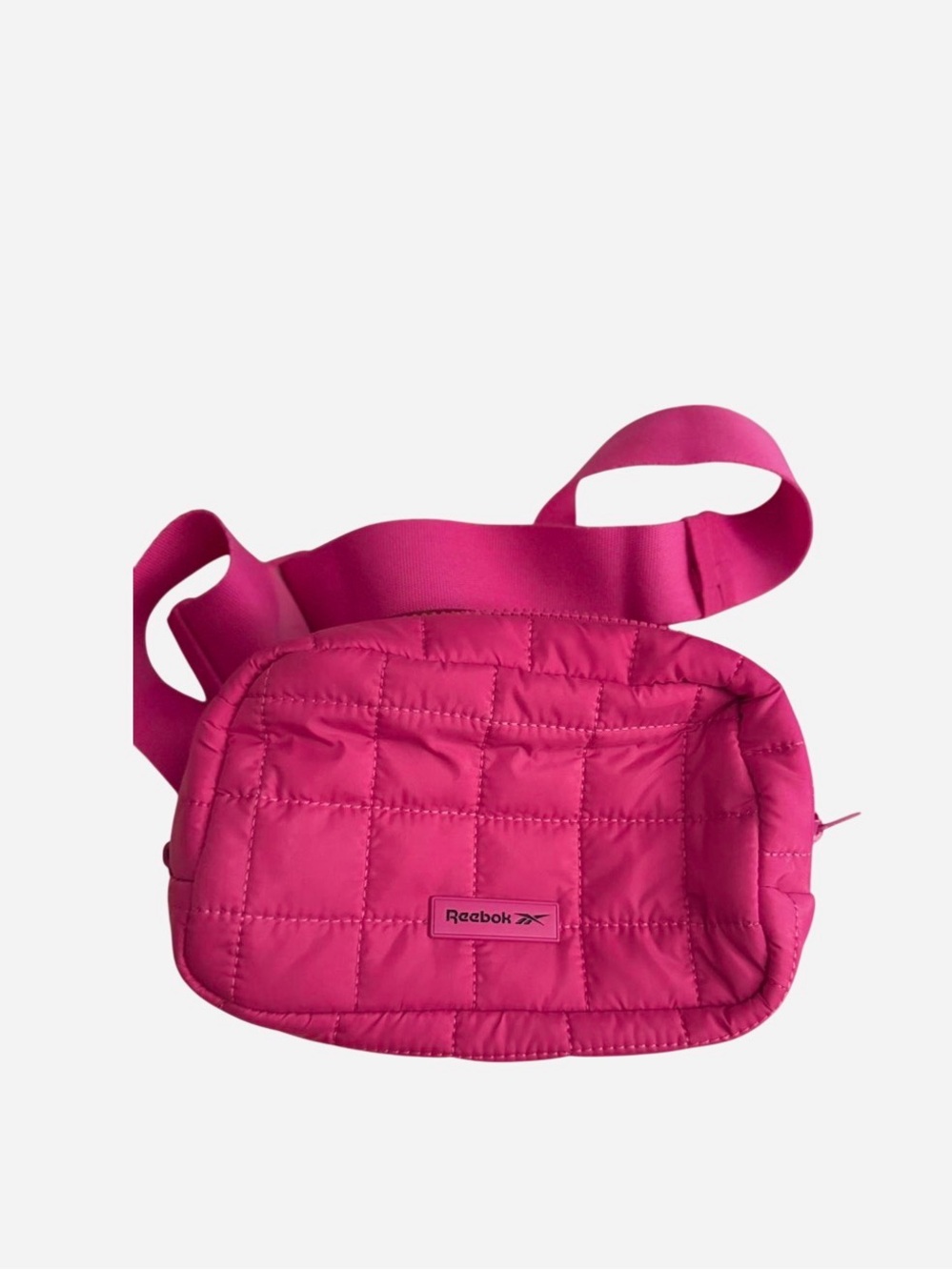 Reebok Fuchsia Quilted Crossbody Bag!